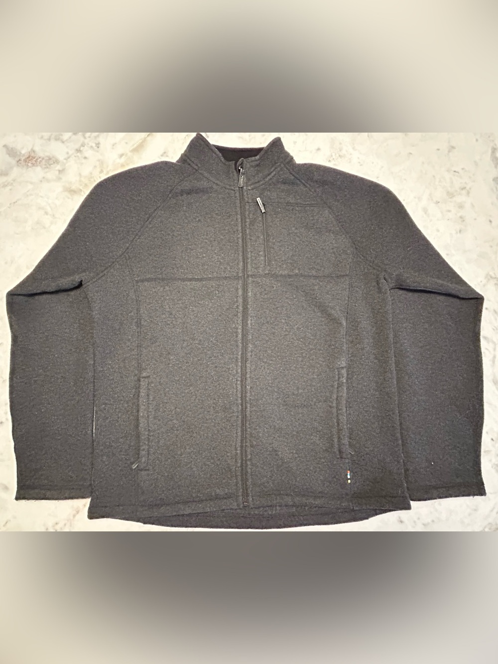 Smartwool Men's XL Dark Gray Full-Zip Performance Jacket